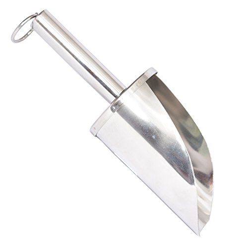 Iconic Pet 2-Cup Stainless Steel Pet Food Scoop with Removable Handle, Large/12-Inch - Thumbnail 2