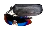 TAC GLASSES by Bell+Howell Sports Polarized Sunglasses for Men/Women, Military-Inspired As Seen On TV (Blue)