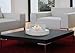 Anywhere Fireplace Lexington Tabletop Fireplace, Portable Ventless Liquid Bio-Ethanol Fireplace, Modern Elegant Tabletop Smokeless Fire Feature for Indoor or Outdoor Use (White)