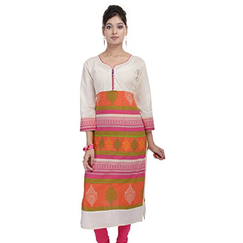 Chichi women s casual solid cotton kurti large pink