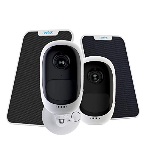 Reolink Battery Camera Argus Pro with Solar Panel (2 Pack) Bundle