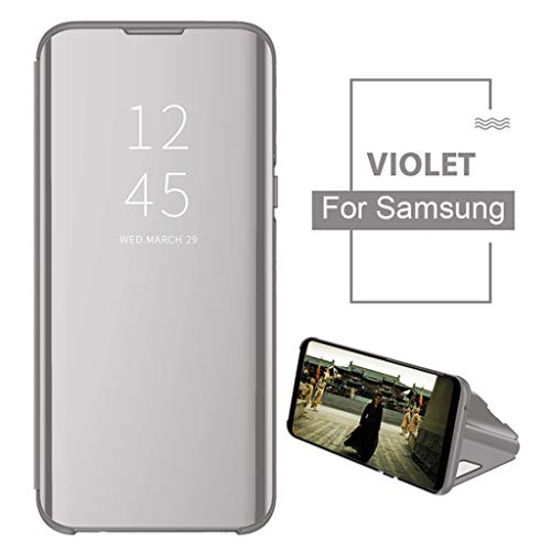 Bokoo Smart View Mirror with Auto Sleep Wake Flip Anti-Scratches Stand Case Cover for Samsung Galaxy S10 Plus 6.4inch PhoneCase