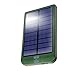 2600mAh Portable Solar Phone Charger and External Battery Pack with 1.5A USB Charging Port by ReVIVE - Works with Samsung Galaxy S8, iPhone 7, HTC One M9, Motorola Droid Turbo, & More USB Devices