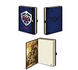Legend of Zelda Hylian Shield Video Gaming Journal Notebook 4x6