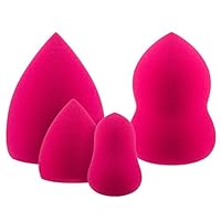 amoore Makeup Sponge Latext-free Beauty Sponge Makeup Blender Foundation Sponge Applicator Sponges (4 Pcs)