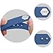 MoreFit Slim Band, Adjustable Replacement Strap for MoreFit Slim Smart Wristbands, Blue