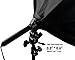 Lightdow 20x28(50x70cm) Lighting Soft Box Only(NO Light Stand), 9ft/2.8m Long Cable with E27 Screw Socket (Upgrade Version with Hand Grip & Spring Lock System)