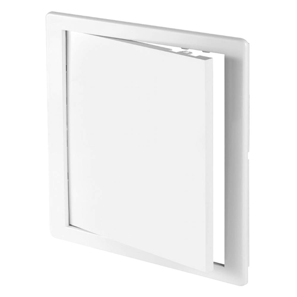 White Access Panel, 200 mm x 200 mm Revision Door, Gas Water Electricity Service Inspection Hatch Cover, Tough and Durable ABS Plastic, Resistant to Chemical Agents and Temperature