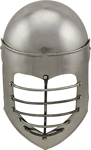 Red Deer Medieval Bascinet Tournament Helmet