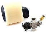 Associated 1/8 Monster GT MGT 8.0 Engine * CARBURETOR & AIR FILTER * Carb piston