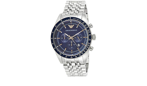 Emporio Armani Men's AR6072 Sport Silver Watch : Emporio Armani:  Amazon.com.au: Clothing, Shoes \u0026 Accessories