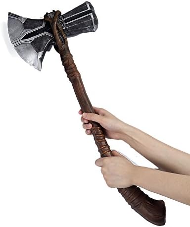 Zhengcos 2018 Thor Axe Costume Props Cosplay Hammer Halloween