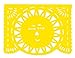 Super Value Depot Two Large Plastic Mexican ?Papel Picado? Banners. (Over 16 feet Long Each Banner). 20 Individual pannels. (10 pannels per Banner). A Colorful Touch for Your Celebrations.