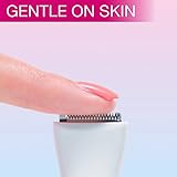 Veet Sensitive Precision Hair Trimmer & Shaper for Eyebrows, Facial Hair, Bikini Line, and Underarm, Bag & Battery Included, Waterproof - All in 1 Hair Removal for Women