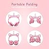 Unicorn-Kids-Headphones-Glowing-Cat-Ear-Headphones-with-85db-Volume-Limit-Foldable-Headphones-for-Kids-Girls esonstyle Unicorn Kids Headphones, Glowing Cat Ear Headphones with 85db Volume Limit, Foldable Headphones for Kids Girls