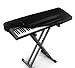 JamBer Stretchable Electronic Piano Keyboard Dust Cover for 88 Key Keyboard, Black