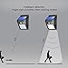 LivEditor Outdoor Solar Lights,Super Bright LED Motion Sensor Lights with Wide Angle Illumination, Wireless Waterproof Security Lights for Wall, Driveway, Patio, Yard, Garden - 4 Pack