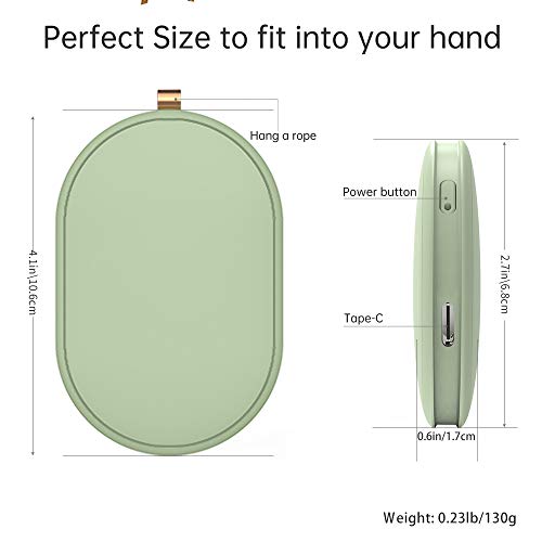 Sowmow Rechargeable Hand Warmers, 5000mAh Portable Pocket Hand Warmer