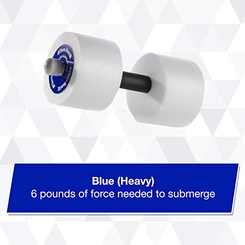 THERABAND Water Weights, Aquatic Dumbbells for Pool Fitness, 2 Foam