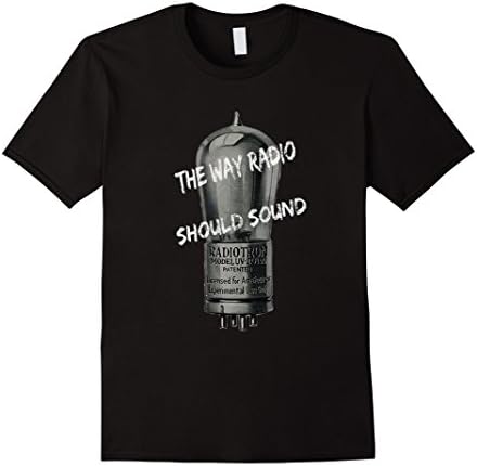 Men's The Way Radio Should Sound T-Shirt 3XL Black