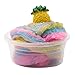 NEARTIME Slime Toys Fluffy Floam Slime Scented Stress Relief No Borax Kids Toy Sludge Toy (White, Free) …