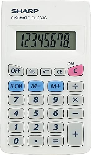Sharp EL233SB Standard Function Calculator