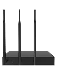 utt ac750gw Business Dual Band Wireless AC Puertos Gigabit VPN Router, Dual + Wan, el apoyo 10 x IPSec VPN de PPTP, 750 Mbps, 7dBi Antenas desmontables, USB para compartir archivos, carcasa de metal