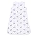 aden + anais Classic Sleeping Bag, 100% Cotton Muslin, Wearable Baby Blanket, Thistle, Hedgehog, Large, 12-18 Months