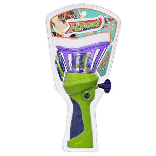 Go Play Flying Saucer Toy Set - Pull String Flying Disc, Great Party Favors, Bag Stuffers, or just Fun for Girls and Boys Ages 5 and Up. - Thumbnail 4