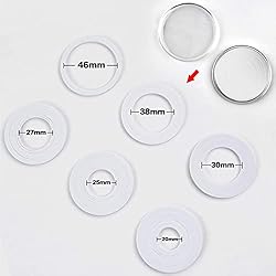 FULLCASE 168 Pieces 46mm Coin Capsules with Foam