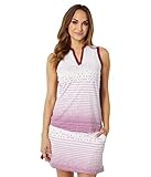 adidas Gradient Sleeveless Polo Legacy Burgundy MD