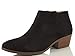 Soda Women's Round Toe Faux Suede Stacked Heel Western Ankle Bootie