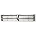 Diften 102-A6414-X01 - New Grille Insert Chrome Ram Truck Dodge D150 D250 W150 D350 CH1200103 4249802