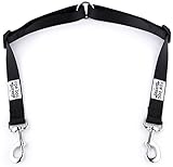 Dog Leash No Tangle Premium Durable Coupler Dual Double Two Dogs Walker and Trainer Adjustable 16