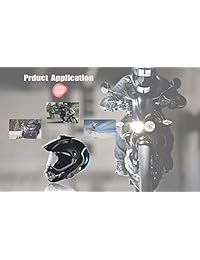 Auriculares bluetooth para intercomunicación para motocicleta Yideng, sistema de comunicación interfono para casco de motocicleta, casco para esquiar para 2 o más conductores (sencillo)