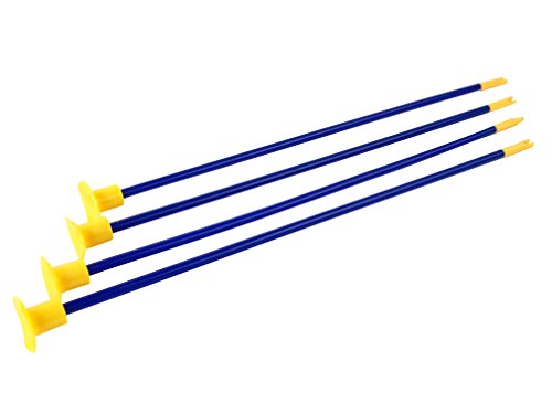 Liberty Imports Kings Sport Archery Sports Series 12-Pack Toy Replacement Arrows for Kids Bow (3 Col - //coolthings.us