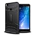 KAPAVER® Xiaomi Mi Max 2 Back Cover Case Premium Tough Rugged Solid Black Shock Proof Slim Armor Back Cover Case for Xiaomi Mi Max 2