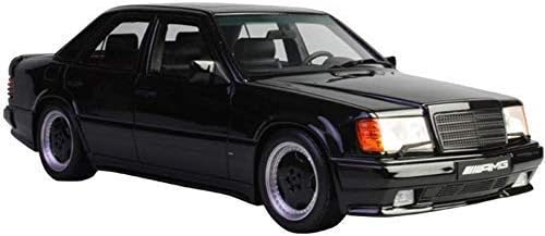 TYZXR 1:18 Mercedes 300E 5.6 AMG W124 Resin Car Model (color : BLACK, Size : 25cm*12cm*8cm) boy/girl gift
