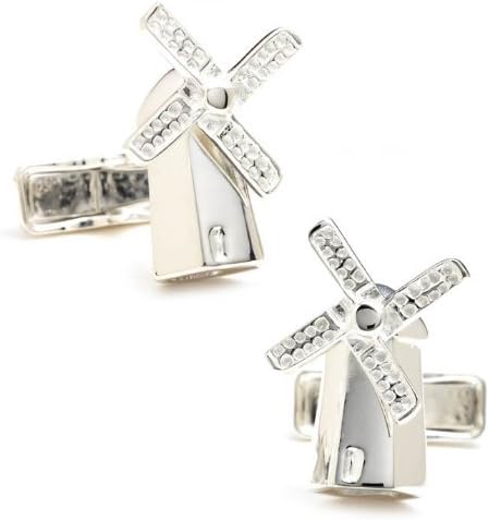 Ravi Ratan Sterling Windmill Cufflinks