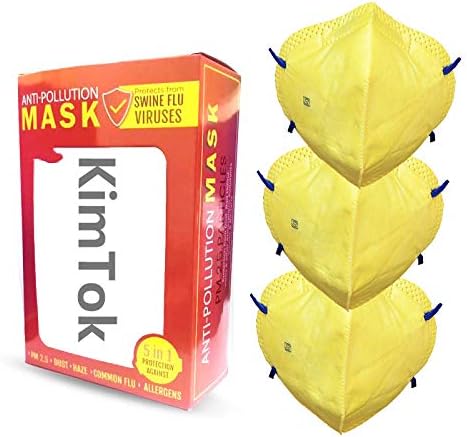 N95 (Type) Mask PM2.5 Anti-Pollution & Dust & Virus Particulate Respirator for Adult & Child Face Masks(Pack of 3,Universal)