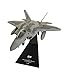Lockheed Martin F-22 Raptor diecast 1:100 model (Amercom SL-40)