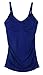 DAISITY Womens Maternity Nursing Tank Cami for Breastfeeding with Adjustable Straps Pack of 3 Color Blue Red Green Size L