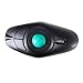 WAWLIVING Wireless Ergonomic Handheld Trackball Mouse with Laser Pointer Left Handed Right Handed DPI Adjustable for Laptop Desktop PC Computer
