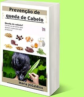 Livro PREVENÇÃO DE PERDA DE CABELO: Queda de cabelo