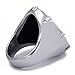 ELFASIO Men Stainless Steel Rings Viking Valknut Scandinavn Odin Symbol Norse Ring Jewelry Size 12