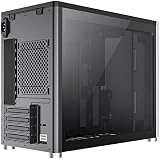 GameMax Spark Micro-ATX Gaming PC Case Dual Tempered Glass USB3 Type C White view 16