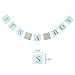 Baby Shower Decorations For A Boy ALL INCLUSIVE SET | It's a Boy Banner | Sky Blue and Glittery Gold | It's a Boy Glittery Gold Confetti | Everything You NEED!