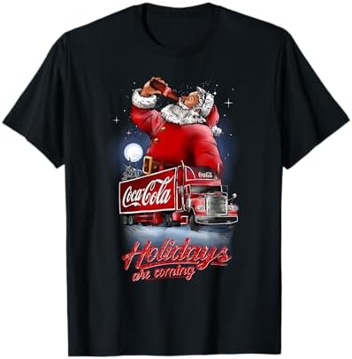 Ｔ―ｓｍｉｌｅさん専用★商品Ｎｏ.３７６５★Ｃｏｃａ―Ｃｏｌａ記念グッズ詰合わせ Amazon.com: Coca Cola Santa Holidays Are Coming Christmas T-Shirt