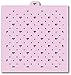 Cookie Stencil set Hearts, 6 pcs