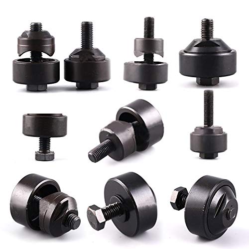 ExcInter 40mm Hole Cutter Punch Screw for Q.Max Sheet Metal Punchs Easy to Cutting Neat Holes